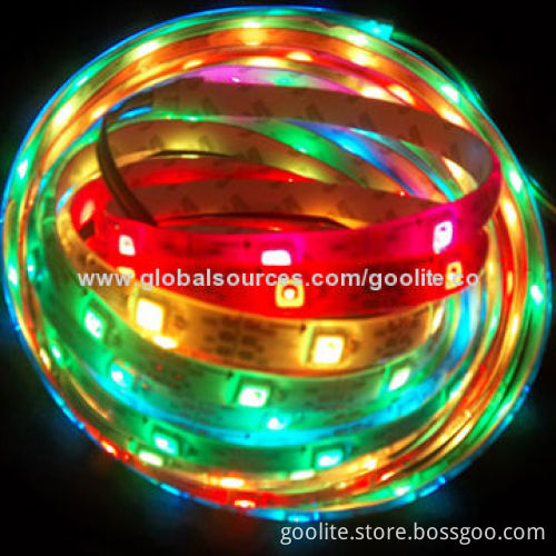 Multicolor RGB Waterproof 5050 SMD IP65 LED Flexible Strip Light